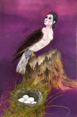 Prodej obrazu Harpyje od malířky Teresy Pelican
