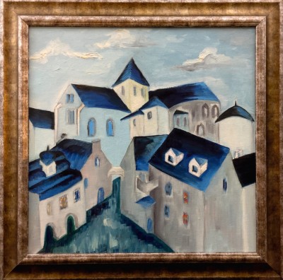 Prodej obrazu Krumlov od malířky Teresy Pelican