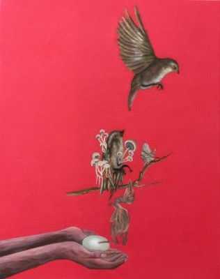 Prodej obrazu Zrození od malířky Teresy Pelican