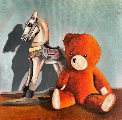Prodej obrazu Staří přátelé od malířky Teresy Pelican